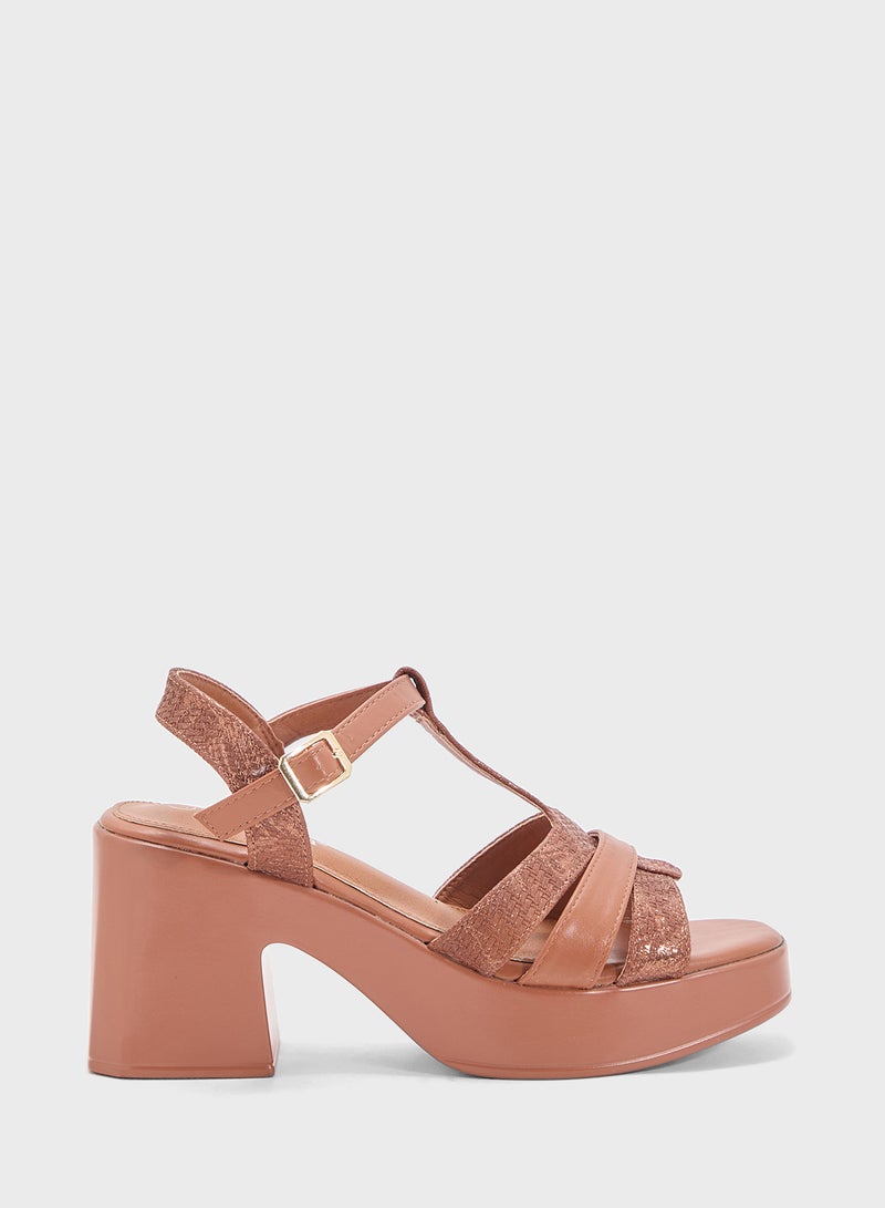 Andarina Platform Heeled Sandal  - Image 1
