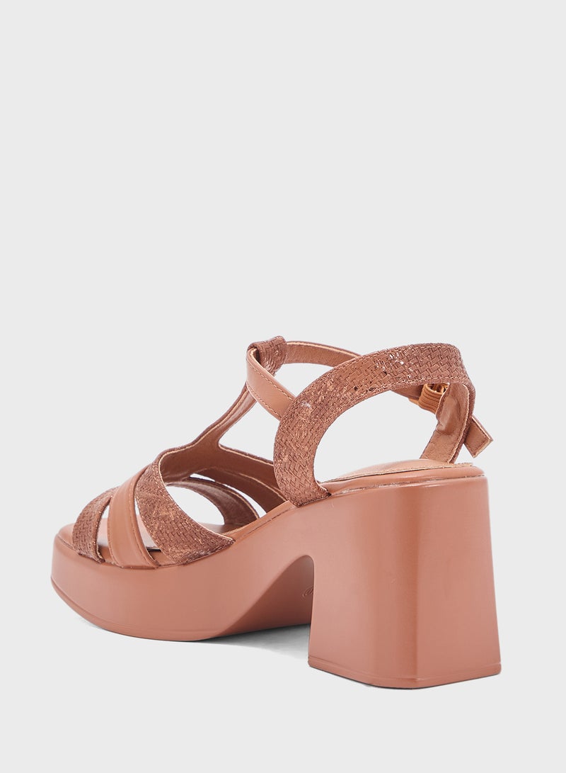 Andarina Platform Heeled Sandal  - Image 3