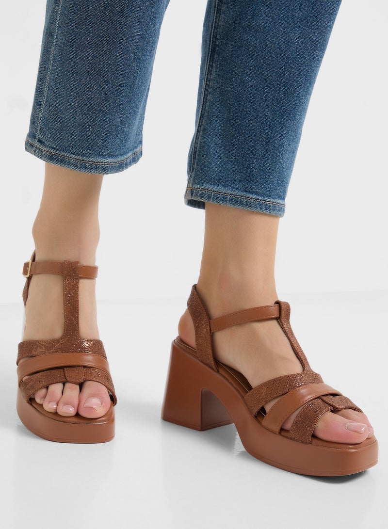 Andarina Platform Heeled Sandal  - Image 5