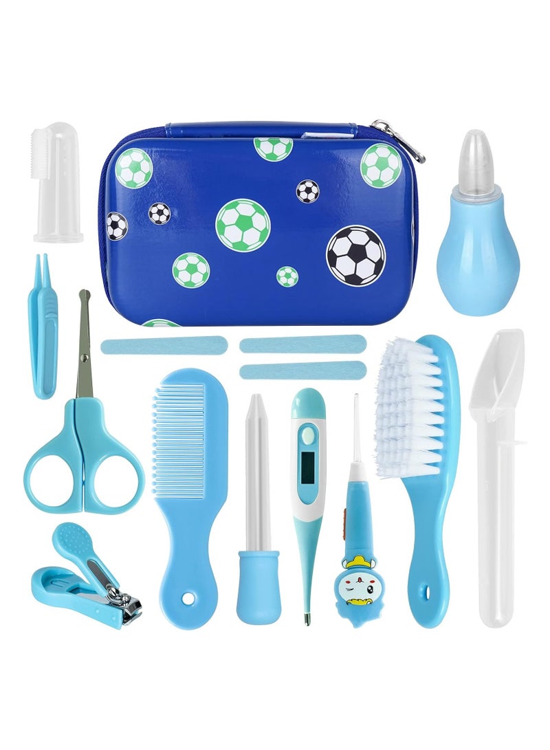 iMissiu Baby Healthcare and Grooming Kit 12 in 1 Newborn Essentials Nursery Care Set for Infant Toddlers Boys Girls Daily Use Home Care - Image 1
