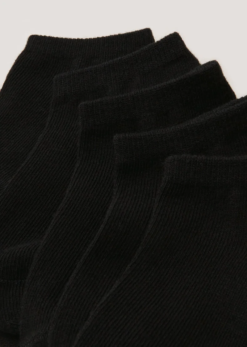 ماتلان Kids 5 Pack Black Trainer Socks