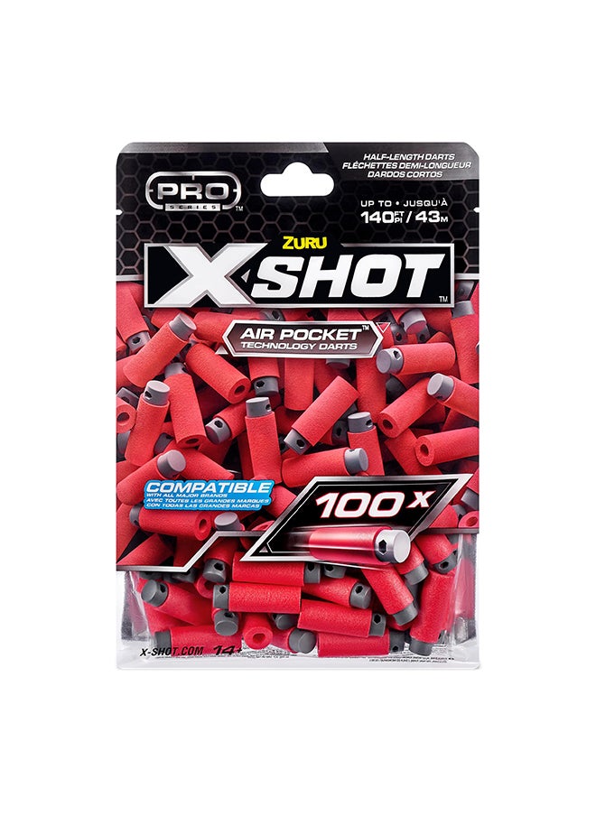 Zuru X-Shot محفظة إعادة تعبئة برو S1 من الفويل 100 قطعة - لعبة تصويب للأولاد والبنات، للشباب والبالغين، أنشطة في الهواء الطلق، هدايا للأطفال من عمر 8 سنوات فما فوق  - Image 1