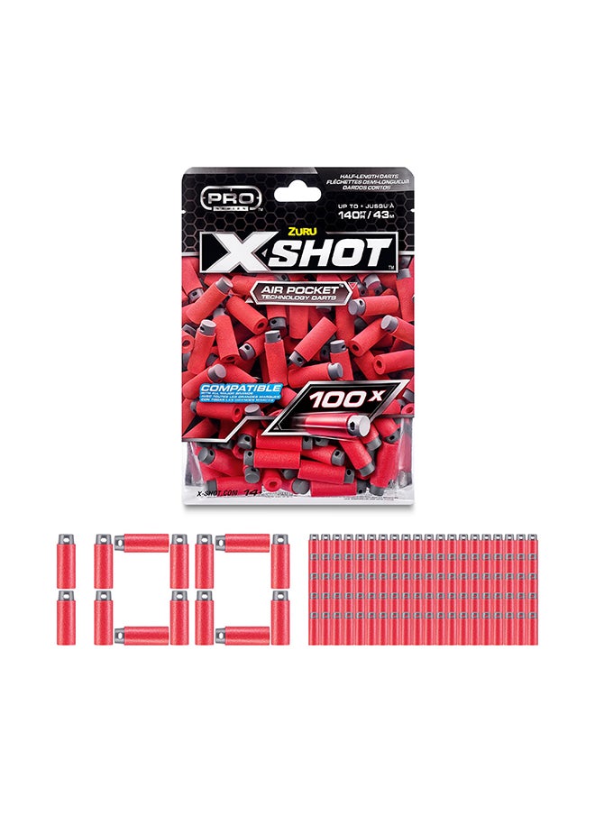 Zuru X-Shot محفظة إعادة تعبئة برو S1 من الفويل 100 قطعة - لعبة تصويب للأولاد والبنات، للشباب والبالغين، أنشطة في الهواء الطلق، هدايا للأطفال من عمر 8 سنوات فما فوق  - Image 2