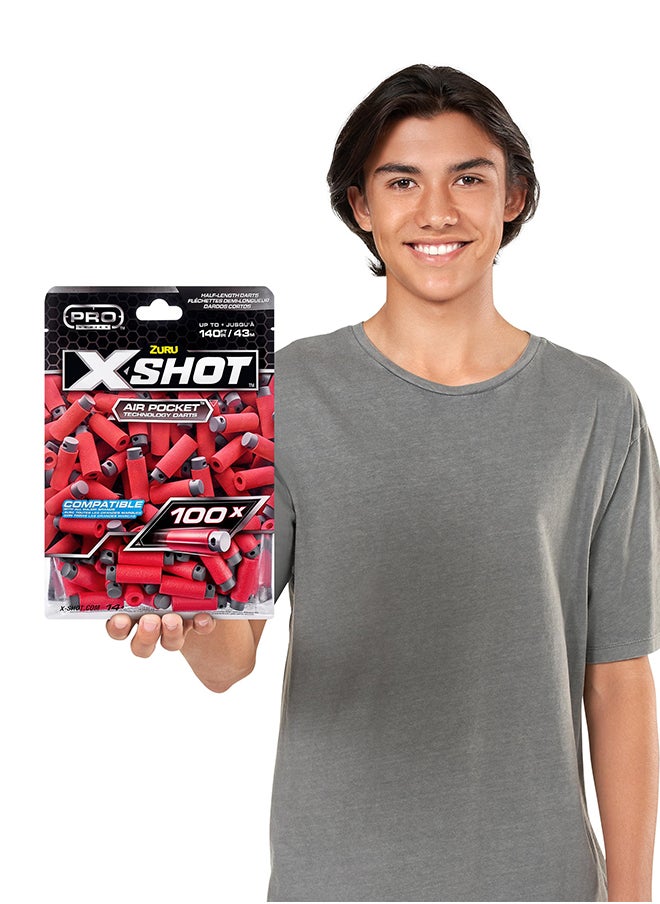 Zuru X-Shot محفظة إعادة تعبئة برو S1 من الفويل 100 قطعة - لعبة تصويب للأولاد والبنات، للشباب والبالغين، أنشطة في الهواء الطلق، هدايا للأطفال من عمر 8 سنوات فما فوق  - Image 4