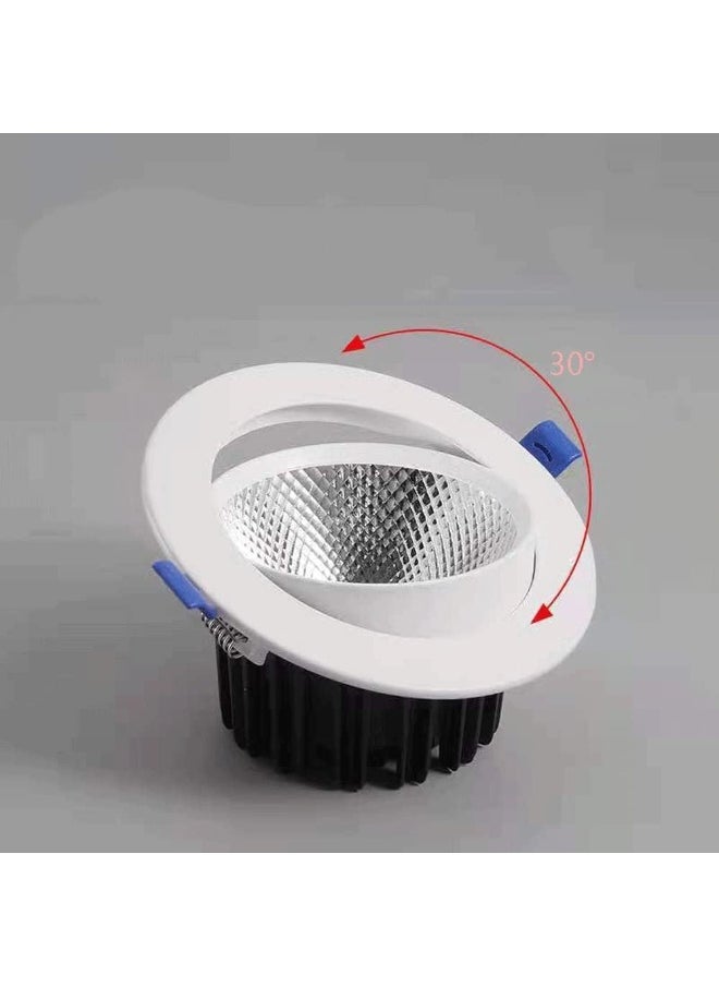SUN SHINE Adjustable Cob Embedded Round LED Downlight  - Image 2