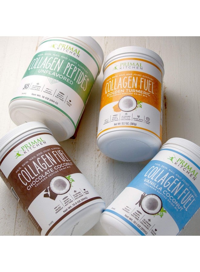 برايمال كيتشن مزيج مشروب شوكولاتة الكولاجين من Primal Kitchen®، ببتيدات الكولاجين بنكهة الشوكولاتة وجوز الهند، خالٍ من منتجات الألبان والمحليات الصناعية، 20 أونصة - Image 3