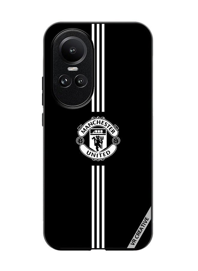 VR CREATIVE Protective Case Cover For Oppo Reno 10 Manchester United Design Multicolour - Image 1