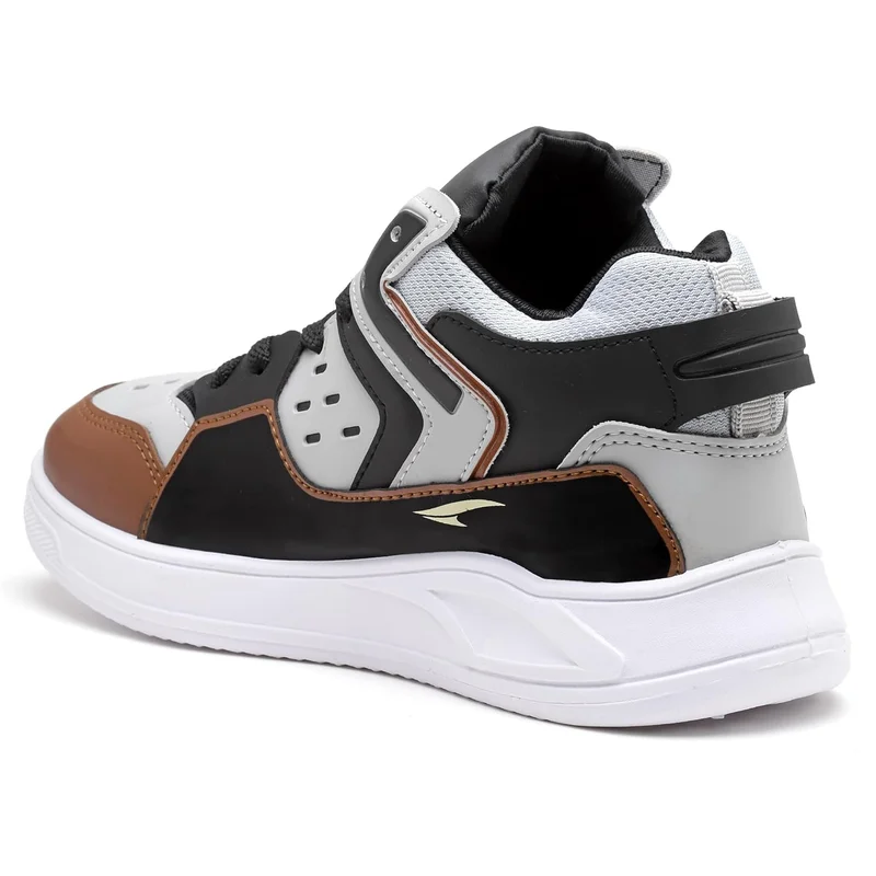 أسيان Men's Black Tan Casual Sneakers for Boys