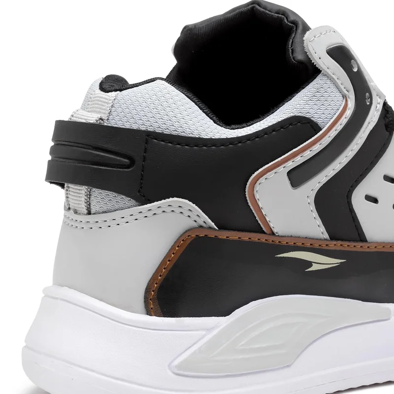 أسيان Men's Black Tan Casual Sneakers for Boys