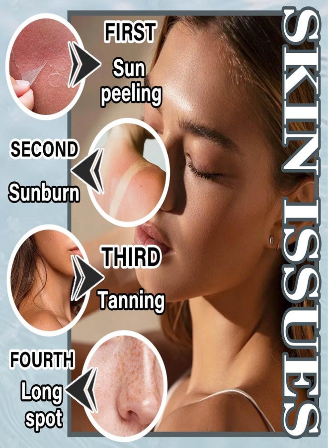 WYBLZPXZ Mineral Facial Powder Sunscreen,SPF50+ PA++++ Loose Setting Sunscreen Powder for Face,Lasting Oil Control Lightweight Brush on Sunscreen for All Skin Types,Matte Concealer Face Setting Powder Makeup - Image 3