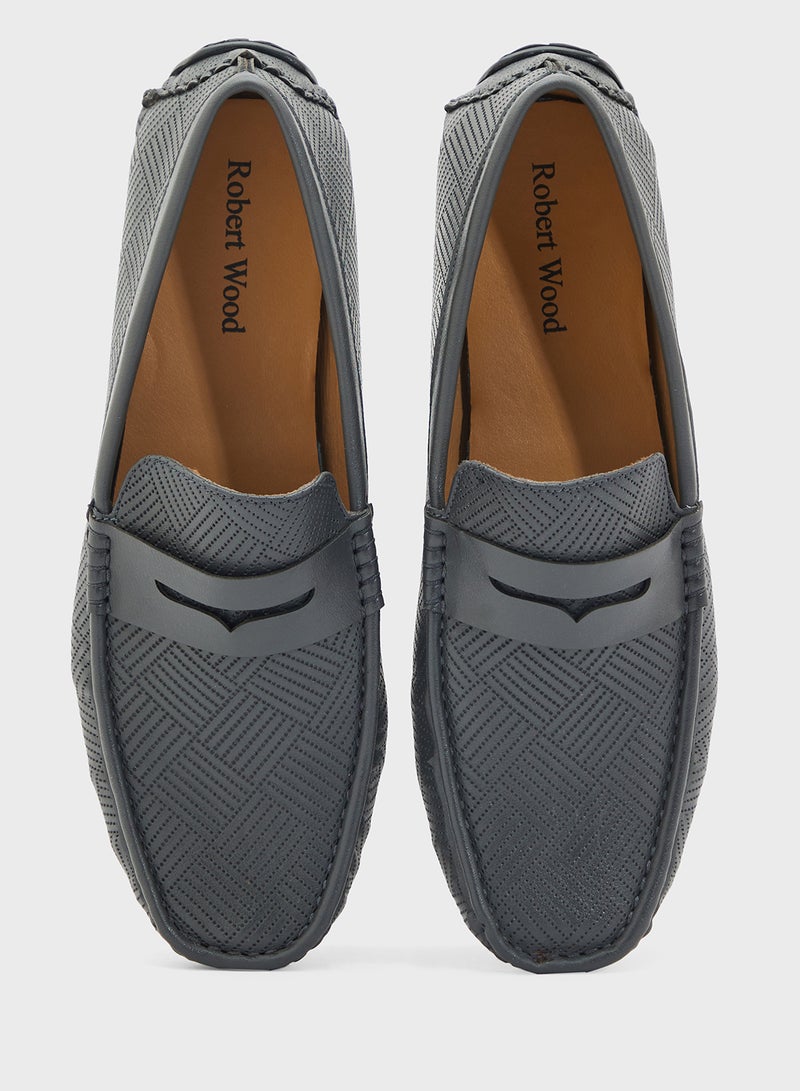 روبرت وود لوفرز كاجوال بتفاصيل مثقوبة - Image 4