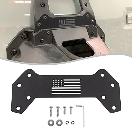 Globled 3rd Brake Light Extension Bracket Compatible with Ford Bronco 2021 2022 2023 2024 2 Door 4 Door Spare Tire High Brake Light Extension Bracket Visible with up to 37" Spare Tire - Image 1