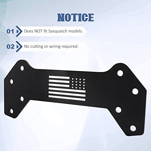 Globled 3rd Brake Light Extension Bracket Compatible with Ford Bronco 2021 2022 2023 2024 2 Door 4 Door Spare Tire High Brake Light Extension Bracket Visible with up to 37" Spare Tire - Image 5