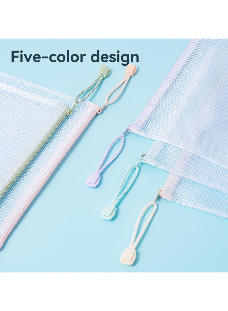 Deli EF281 Zip Bag A5 – ideal for compact document storage and travel - Image 5