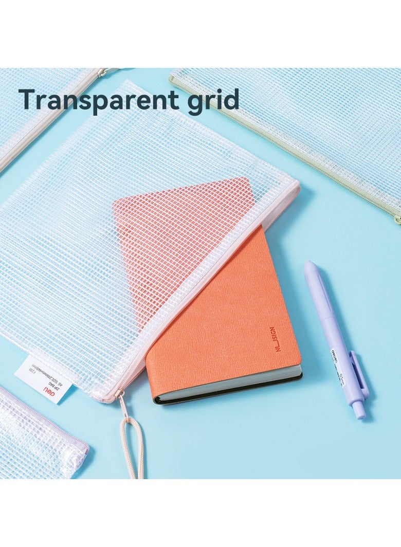 Deli EF281 Zip Bag A5 – ideal for compact document storage and travel - Image 4