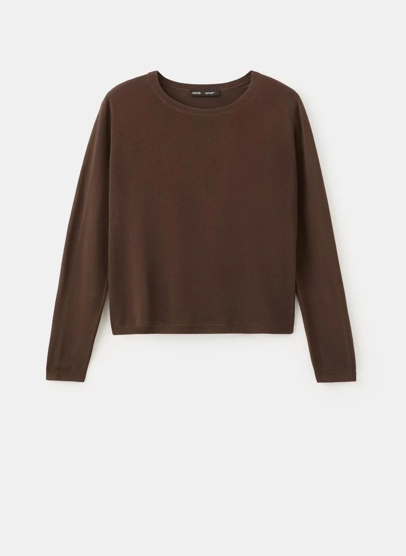 MANGO  Long-sleeve knitted sweater for Women | Best Price UAE