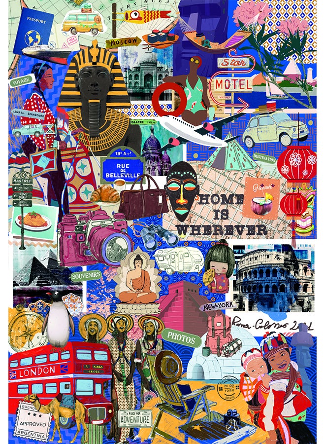 Clementoni 1000 Piece Puzzle – More Is More Travel And Cultures | Artistic World Theme Jigsaw Puzzle For Adults - Image 4