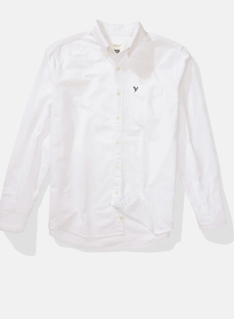 American Eagle AE Everyday Oxford Button-Up Shirt