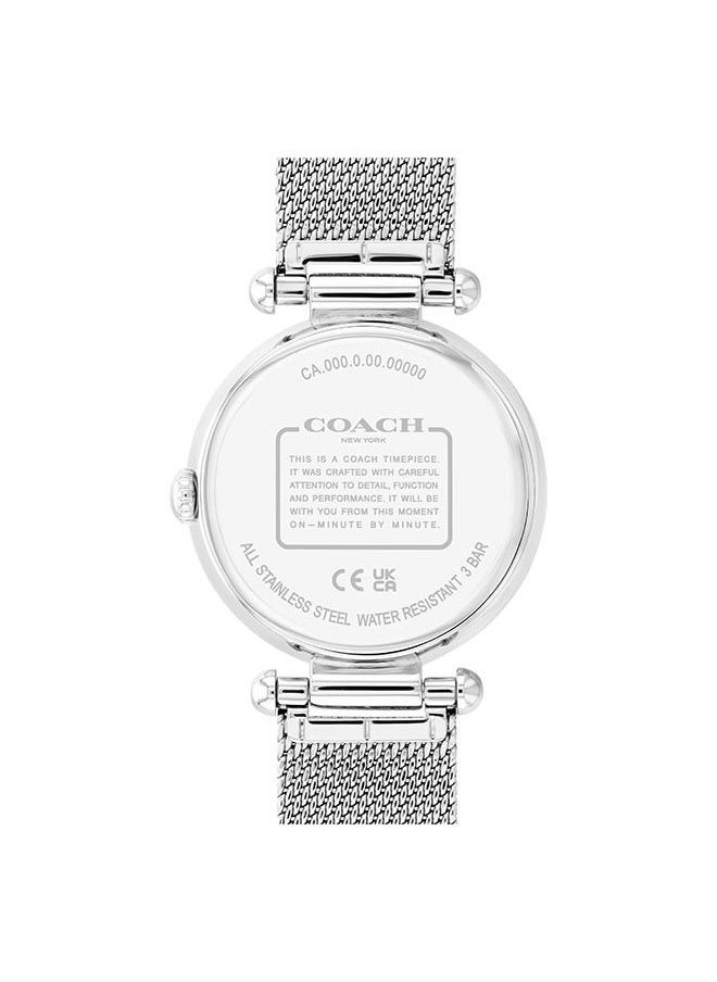 COACH Women's Analog Round Stainless Steel Wrist Watch 14504002 - 34 mm  - Image 3