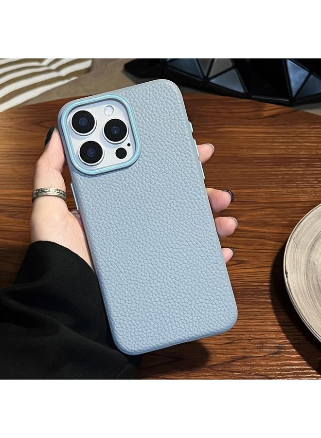 زبون جراب لهاتف iPhone 11 Pro Max مصنوع من مادة TPU الملمس الليتشي - Image 2