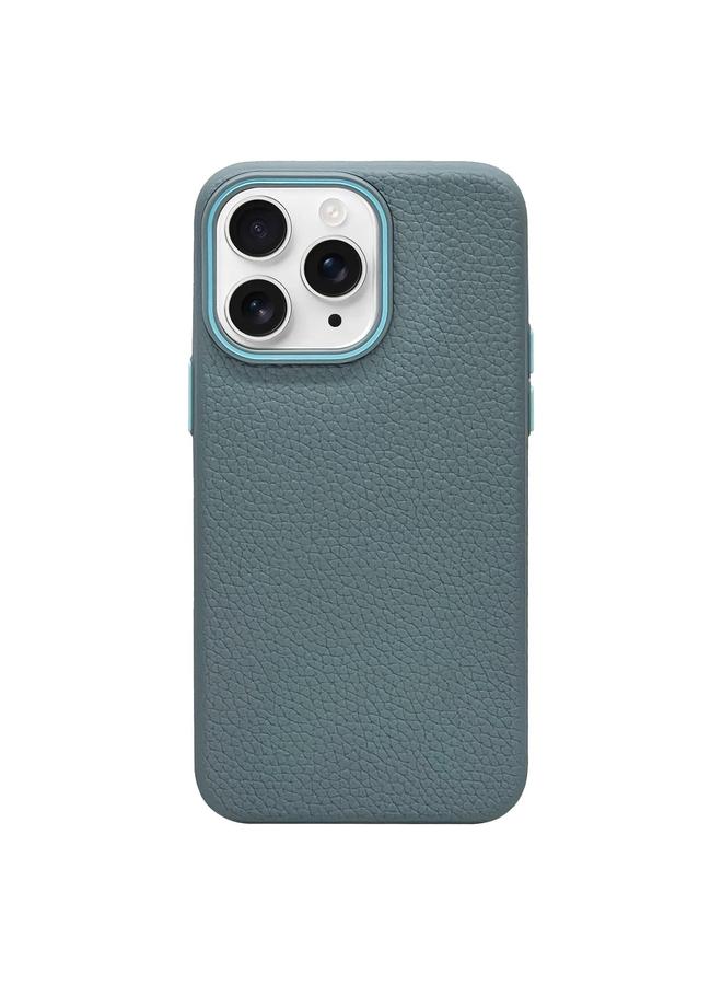 زبون جراب لهاتف iPhone 11 Pro Max مصنوع من مادة TPU الملمس الليتشي - Image 1