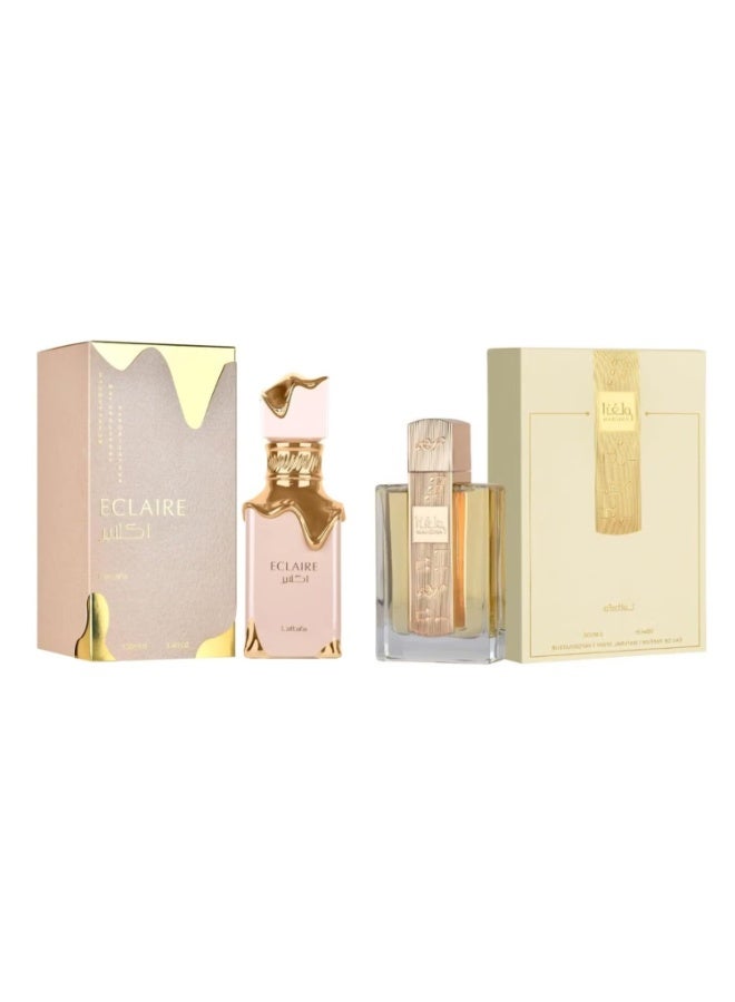 Lattafa Eclaire Eau de Parfum 100ml & Angham EDP 100  ml Bundle - Image 1