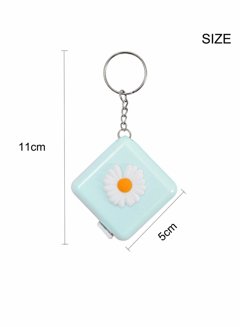 Y&D Tape Measure with Key Chain, Retractable Mini Cute Portable Home Measure, Soft Tool for Body Measurement Fabric (6 Pcs) - Image 5