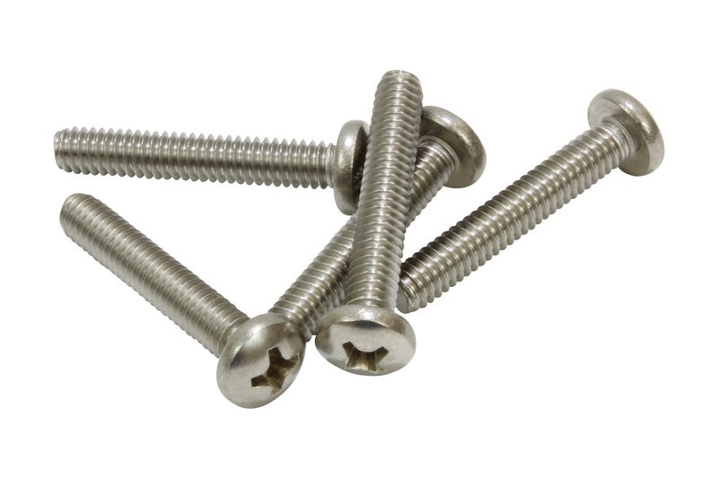 Bolt Dropper #8-32 X 1 Stainless Pan Head Phillips Machine Screw (100 pc) 18-8 (304) Stainless Steel Screws by , Screws - Image 5