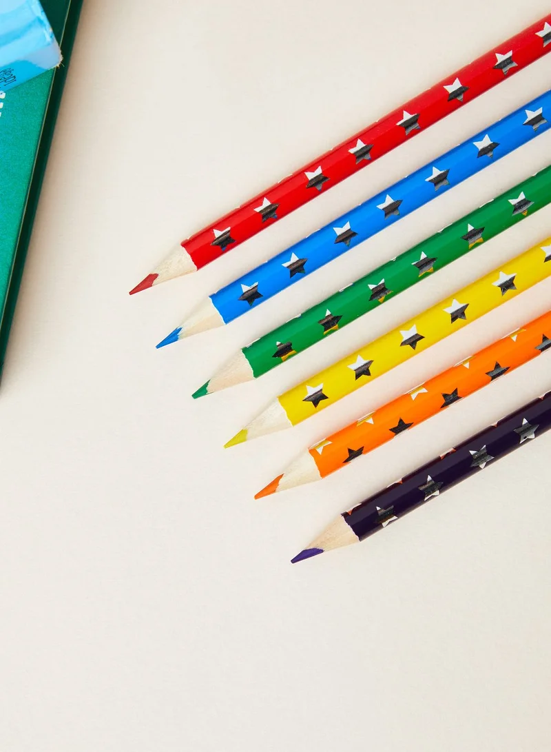 Floss & Rock Party Animals Pack Of 6 Pencils