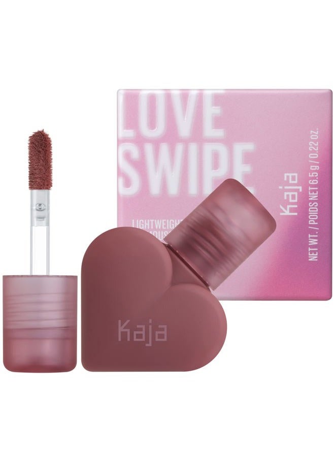KAJA Lip Mousse - Love Swipe | with Raspberry Seed Oil and Vitamin E, Buildable, Blendable, Moisturizing, Velvet Finish, 02 Sweet Softie, 0.22 Oz (5 shades) - Image 1