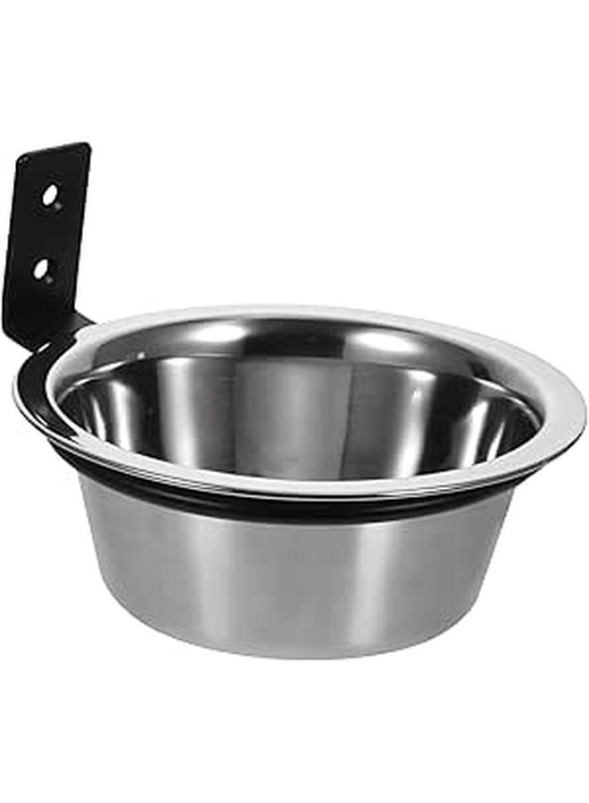 Elevated Wall Mounted Pet Bowl Anti Overturn Non Slip Dog Cat Feeding Dish - Image 1