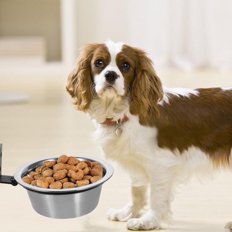 Elevated Wall Mounted Pet Bowl Anti Overturn Non Slip Dog Cat Feeding Dish - Image 5