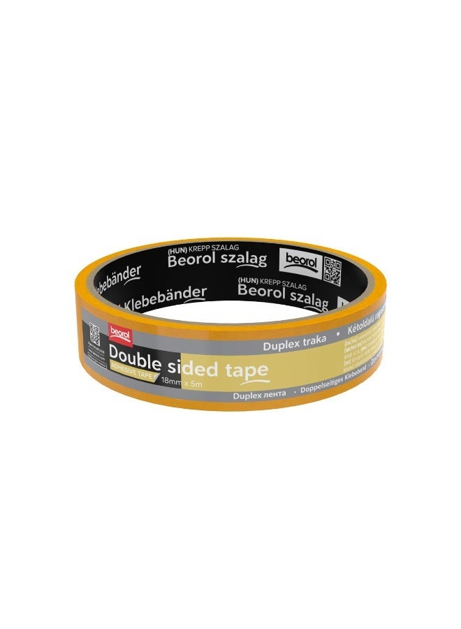 Beorol Double sided tape 18mm x 5m - Image 3