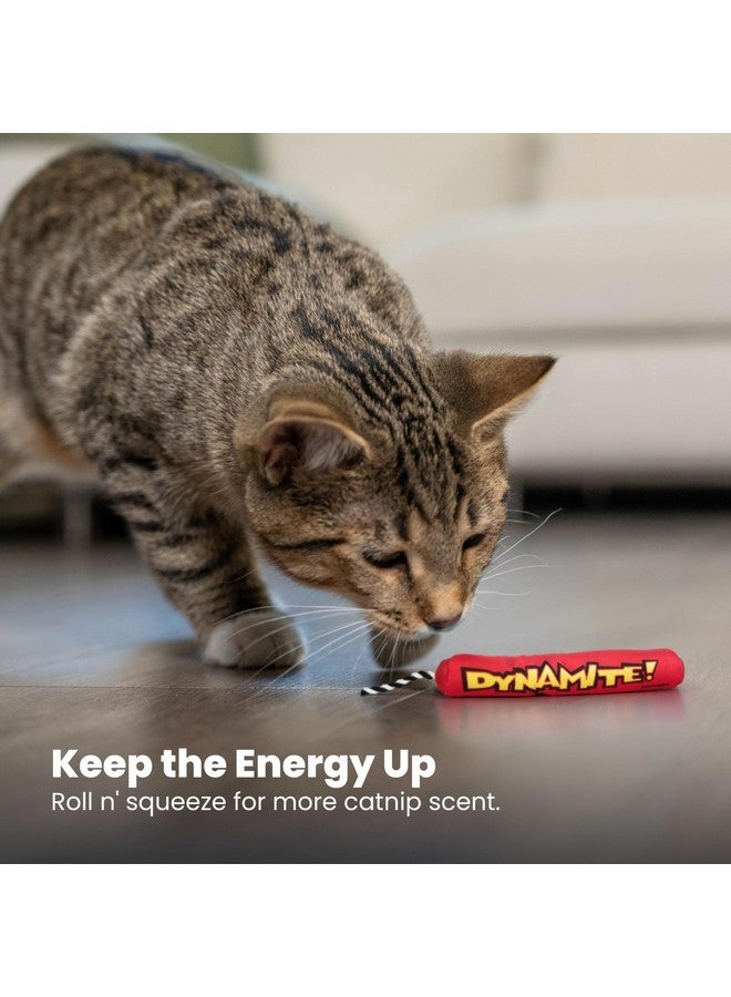 Catstages Green Magic Dynamite Stick Catnip Cat Toy - Image 2