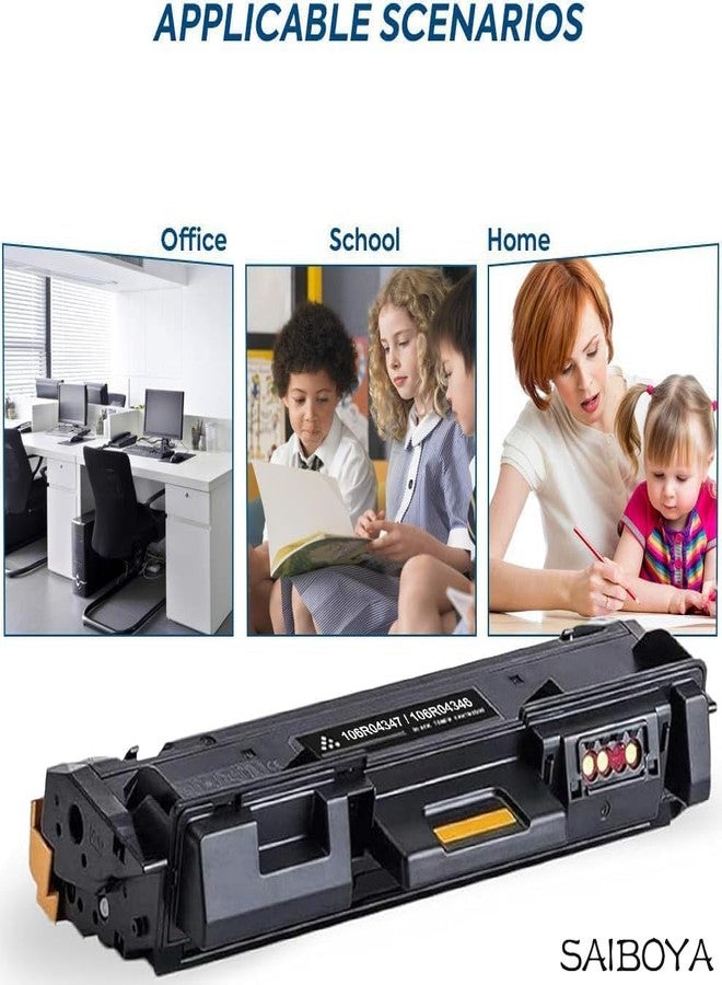 SAIBOYA B205/ B210/ B215 Black High Capacity Toner-Cartridge (3,500 Pages/Pack) Compatible for Xerox 106R04347 for Xerox B205, B210 and B215 MRP Laser Printers - Image 5