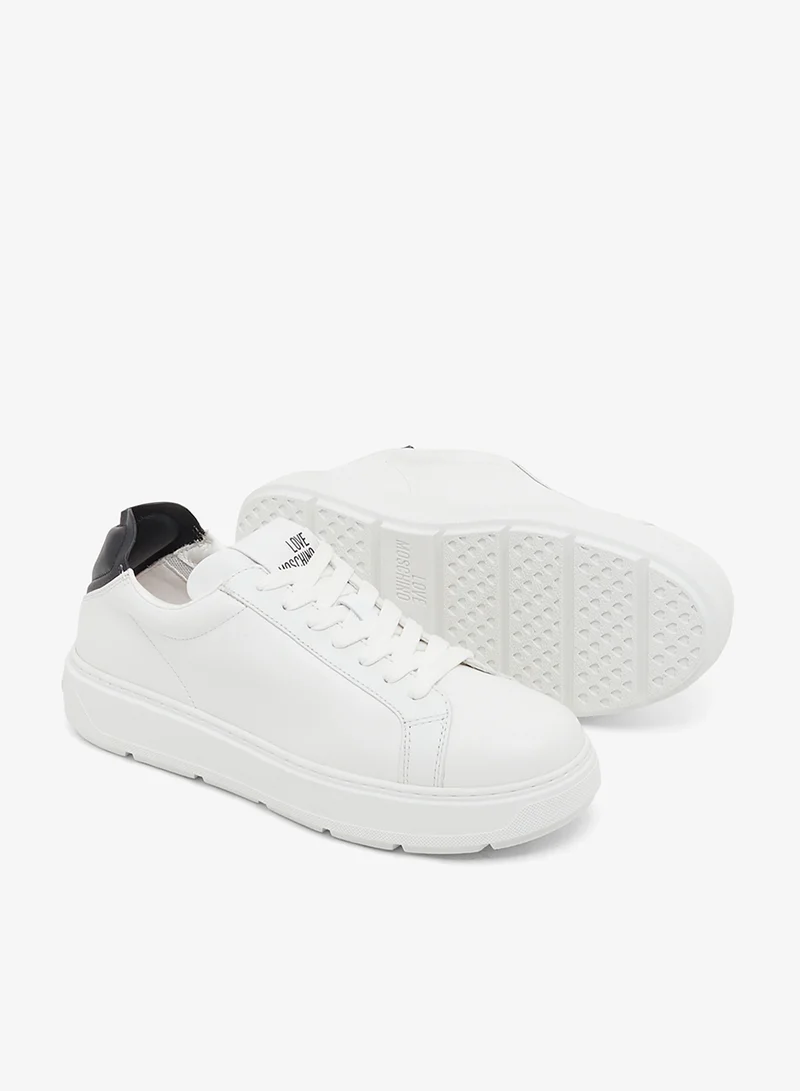 لوف موسكينو Logo Low Top Sneakers