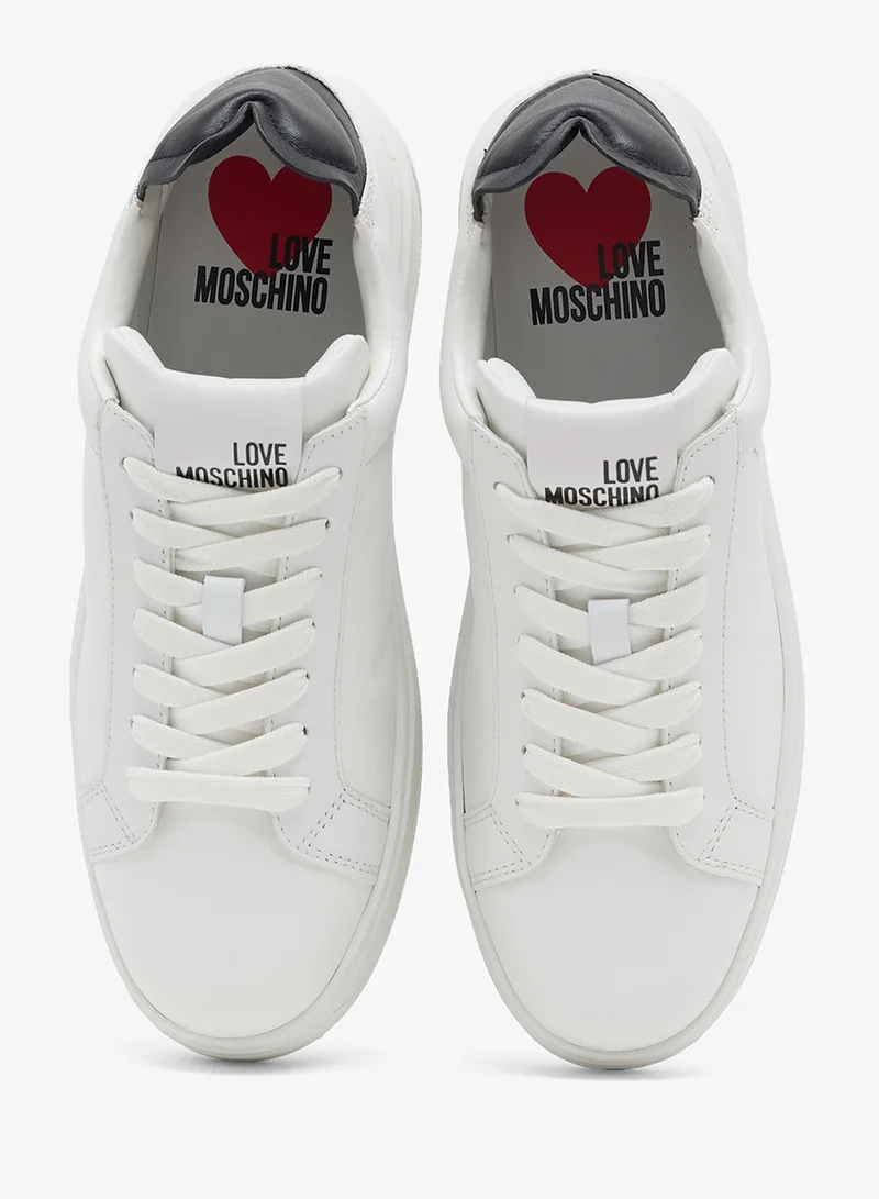 لوف موسكينو Logo Low Top Sneakers