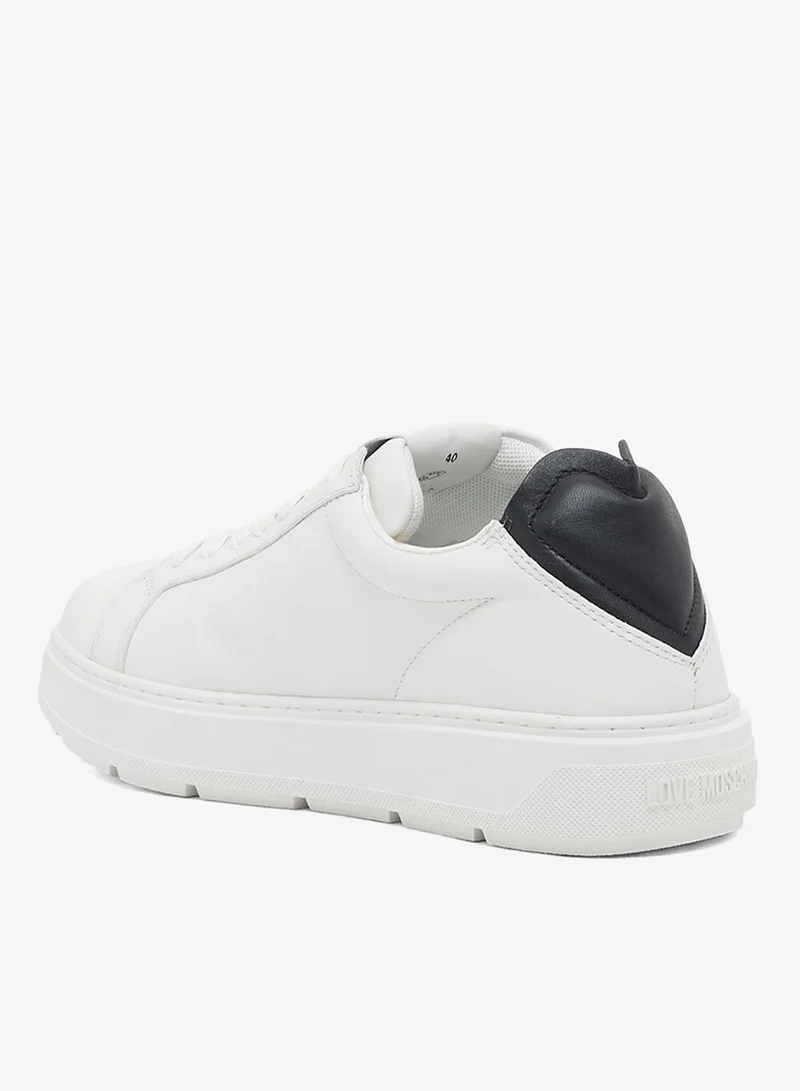 Love Moschino  Logo Low Top Sneakers for Women | Best Price UAE