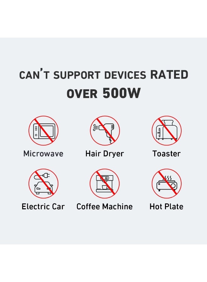 Anker 535 PowerHouse 512Wh 500W - Black  A1751311 - Image 5