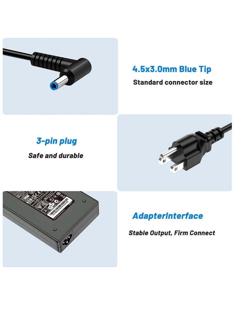 150W 19.5V 7.7A Laptop Charger Compatible with HP ZBook 15 16 17 15U G3 G4 G5 G6 G7 G8 G9 Firefly G10 G9 G8 G7 Fury 15 17 G7 G8 G9 Power G10 G9 G9 8 G7 Power Supply Cord Adapter by Studio - Image 5