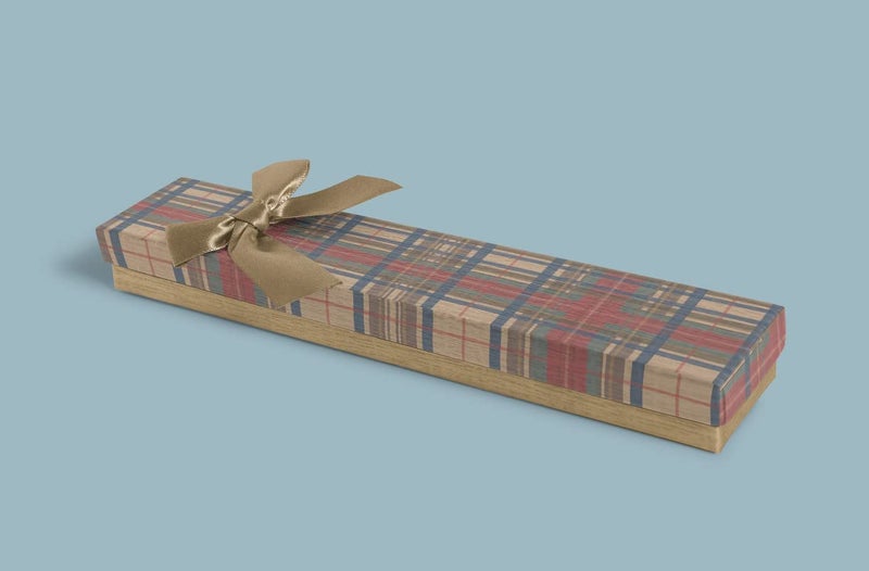 Dovetail Tartan Gift Wrapping Paper Sheet Pack of 6 - Image 4