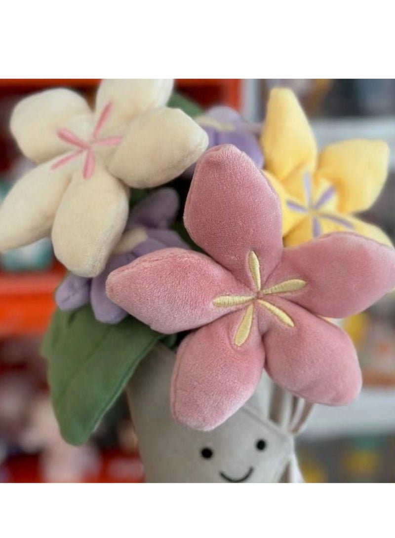 Y&D Funny Flower Bouquet Funny Hand Bouquet Doll Doll Girls Gift Valentine'S Day Wedding Hand Bouquet  - Image 2