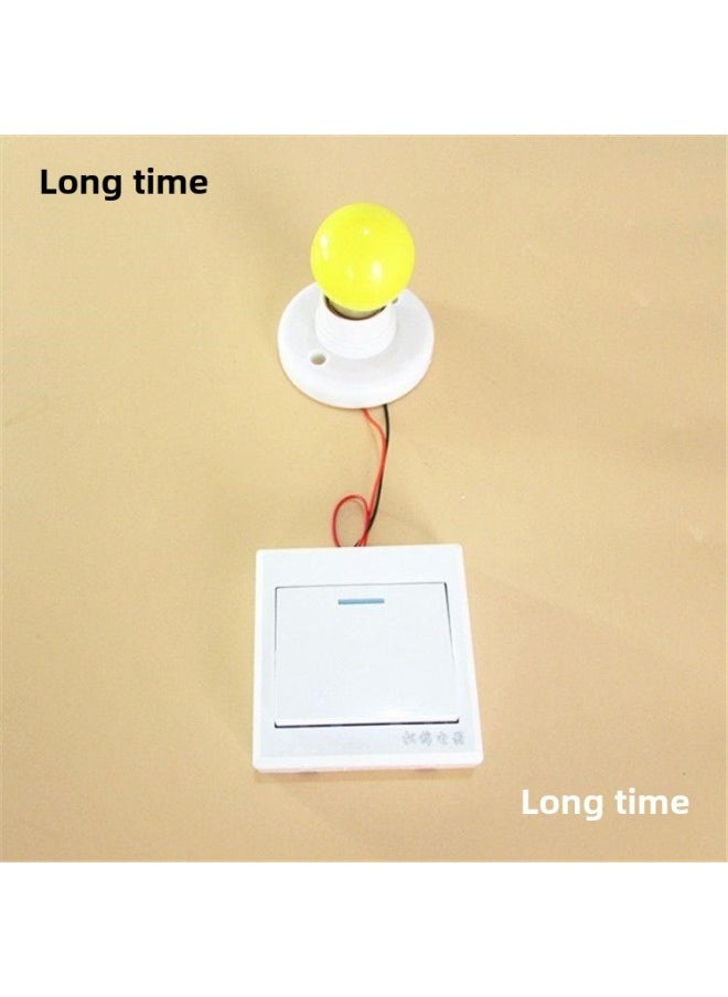 Busy Board DIY Accessories Busy Board DIY Accessories Switch Light Socket Three-Color Lamp Pat Light Enlightenment Early Education Toys-Color:Package 2 Part Installation  - Image 4