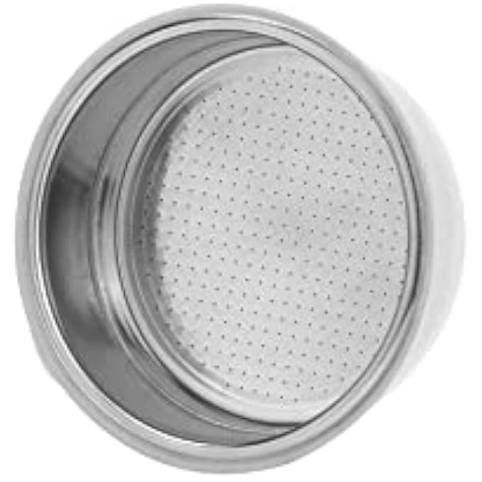 GeeAnkok 51Mm Stainless Steel Coffee Filter Basket 2 Cup Coffee 51Mm Dual Wall Pressurized Filter Basket Please Check The Size And Shape Carefully - Image 1