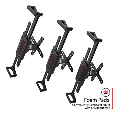 CTA Digital Security Wall Mount – CTA Security VESA & Wall Mount for iPad 10th Gen 10.9" - iPad 7/8/9 Gen 10.2” - iPad Pro 11” - iPad mini - Surface Pro 8 - Surface Go 3 - Galaxy Tab A 10.1” - Black (PAD-SVWMB) - Image 5