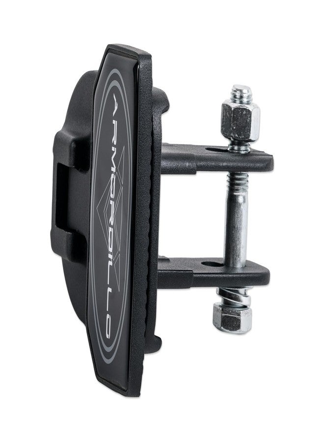 Armordillo FD Series 5" Foldable Rear Hitch Step|Compatible for Class 3 Trailer Hitch 2" Receiver|Hitch Step Bar|Folding Fold-Up Rear Step|8724545|Matte Black|Steel|Universal - Image 4