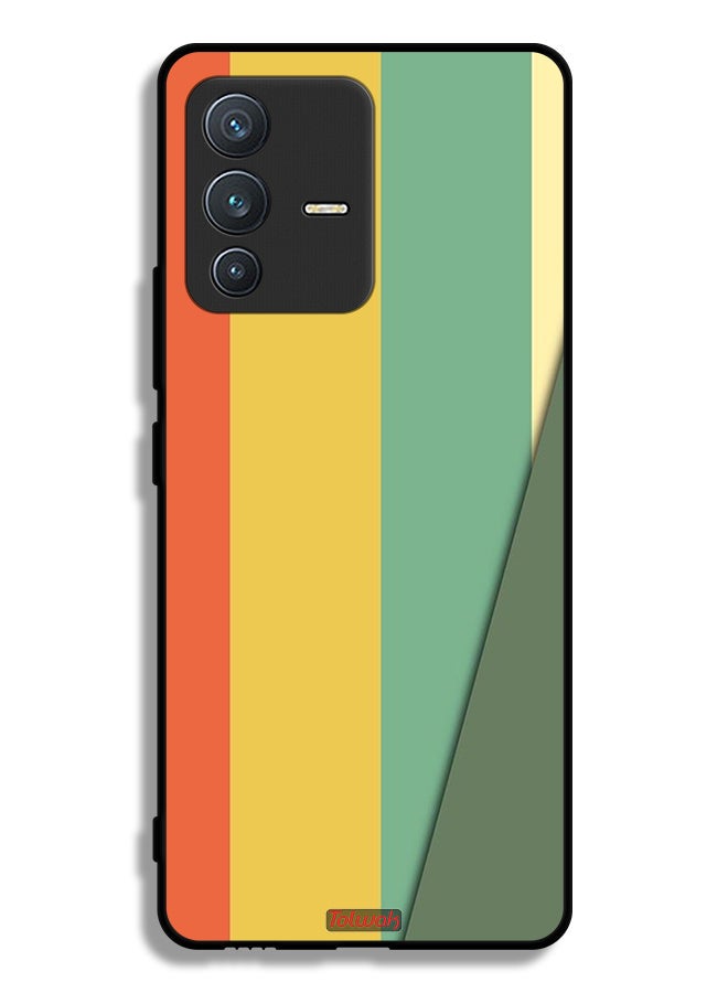 Tolwak Vivo V23 5G Protective Case Cover Simple Pattern - Image 1