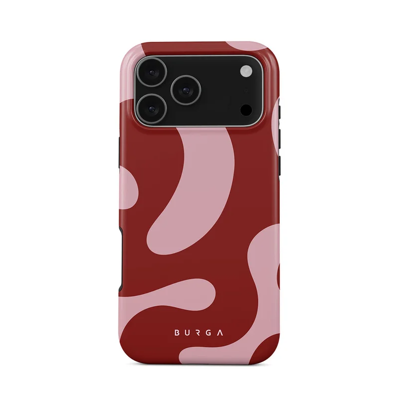 بورجا جراب مرن فاخر لهاتف iPhone 17 Pro Max متوافق مع هيكل صلب مزدوج الطبقات هجين + حماية من السيليكون - غطاء محمول مقاوم للخدش والصدمات