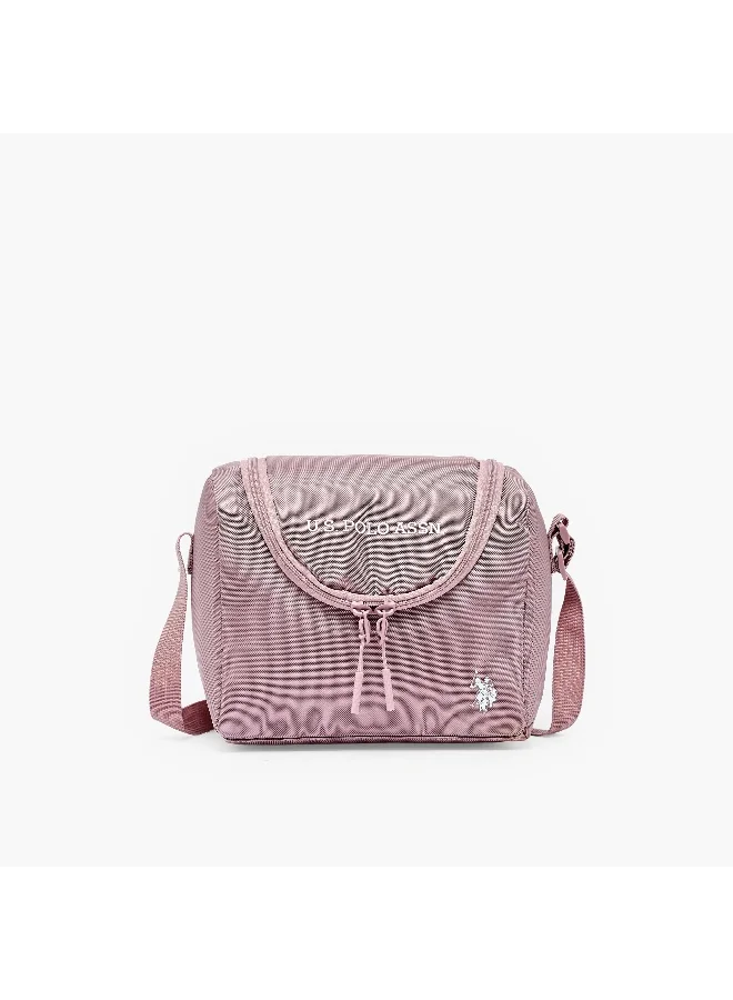 US Polo Assn. Us Polo-Lunch Bag-1 Cmprt (840D Dobby) Blush \ 22X15X19
