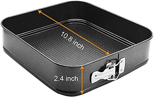 Tendula Bakeware Cake Mould Tin Set of 3 Pcs Mold Heart Round Square Shape Cupcake Maker - Image 5